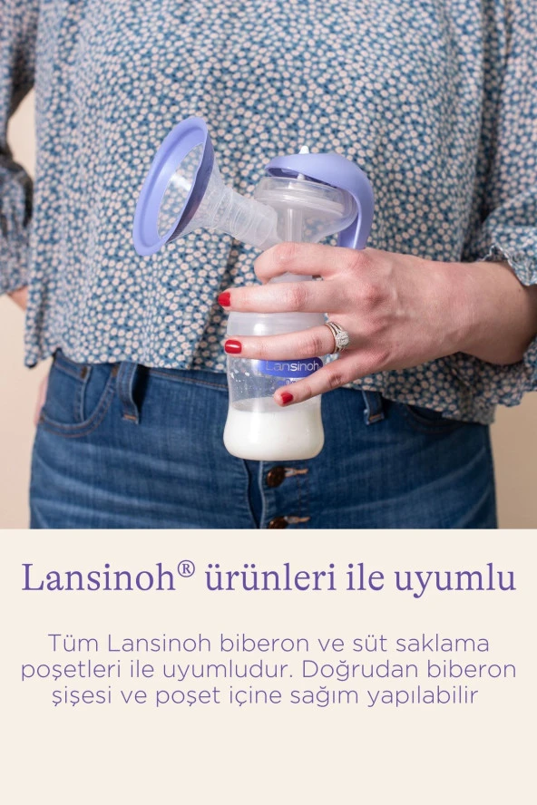 LANSINOH Manuel Göğüs Pompası - Resim 6