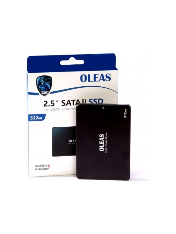 Oleas Victor 512GB SSD 2.5“ Sata 3.0 510MB/420MB