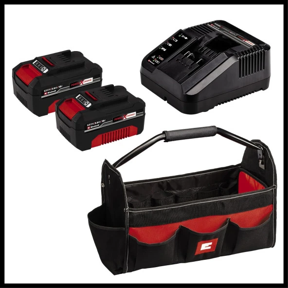 Einhell TE-Tk 18 Li Kit (Ag+Cd+Js) Akülü Combo Alet Set 4257236 - 5