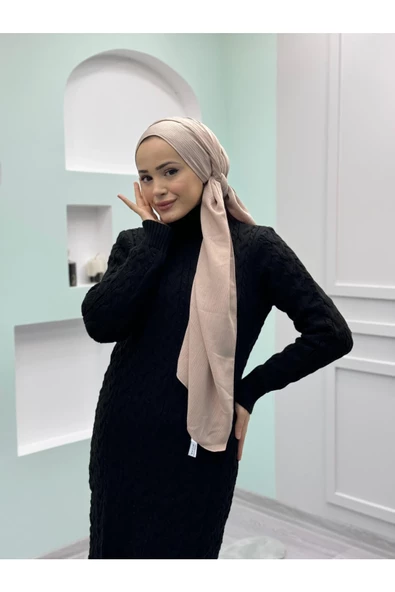 ELB001 Triko Örme Elbise - 3