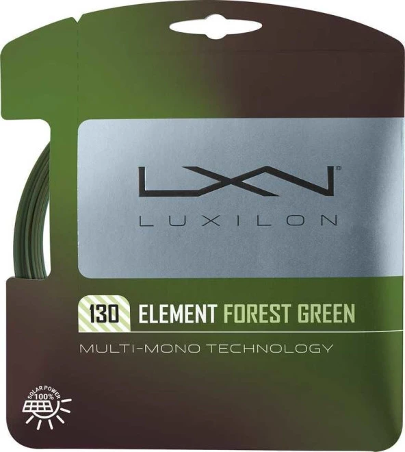 Wilson Luxilon Element Forest Green 1.30 Tekli Kordaj WR8309301130