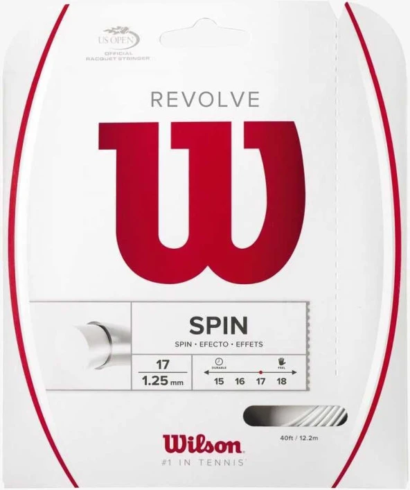 Wilson Revolve Spin 17/1.25 Tekli Kordaj WRZ946600