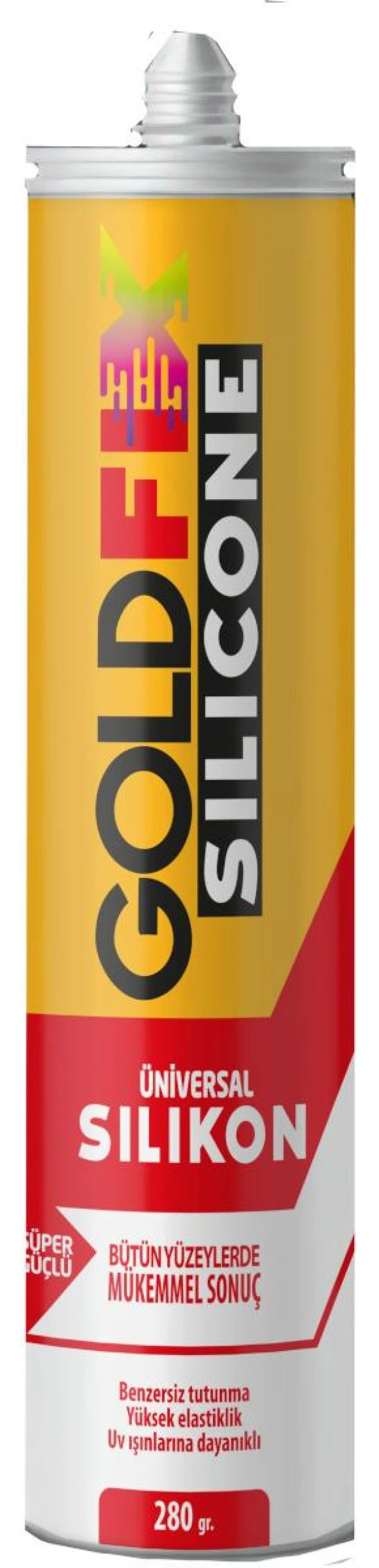 Goldfix Şeffaf Silikon 280 Gr