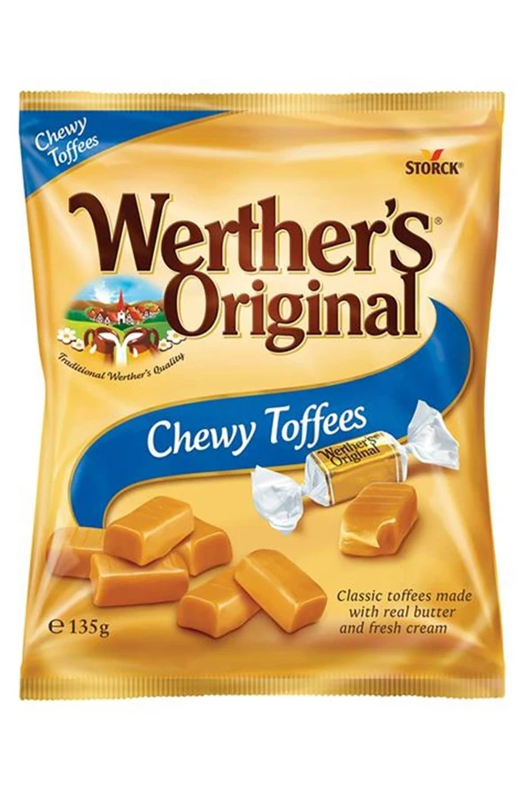 Werther's Original Chewy Toffees Şekerleme 135GR