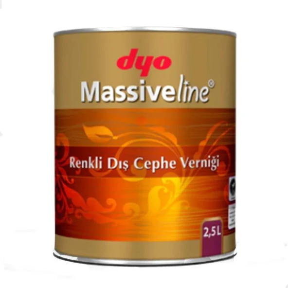 Dyo Massiveline Dış Cephe Verniği Venge 2,5 lt