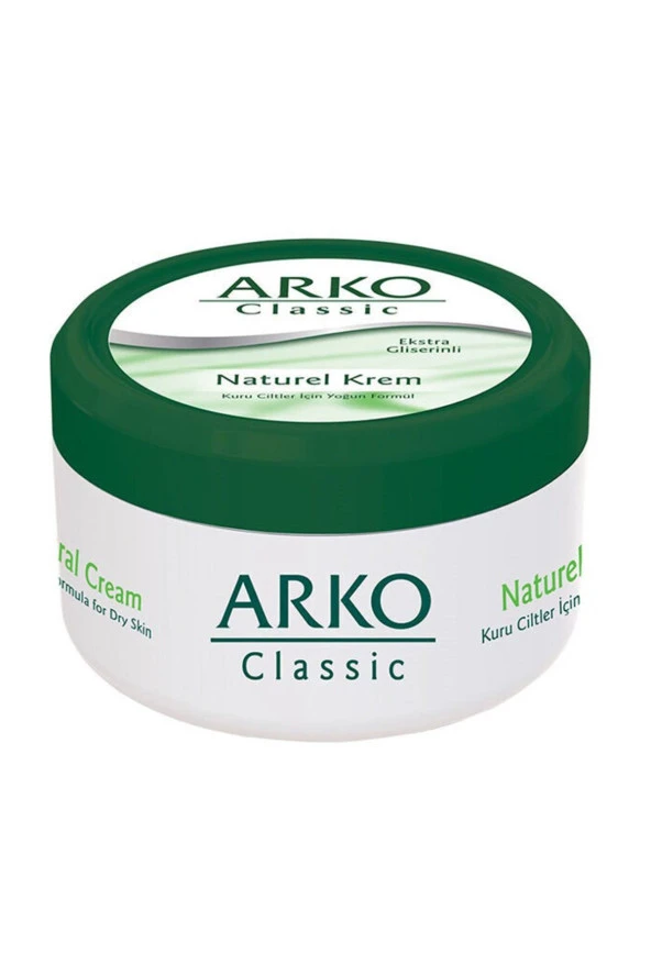 ARKO Natural Krem Klasik Bakım 150 Ml