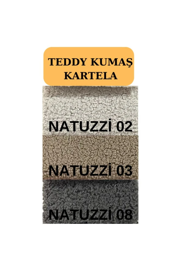 Asedia Salvador Naturel Teddy Krem Sallanan Sandalye Dinlenme Koltuğu - 4