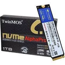 1TB TwinMOS M.2 PCIe Gen3 NVMe 3600-3250Mb/s TLC 3DNAND (NVMe1TB2280AP) SSD Disk