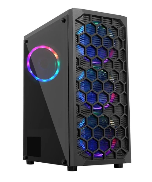 Frisby FC-8955G Gaming Kasa, RGB Fan (300W)