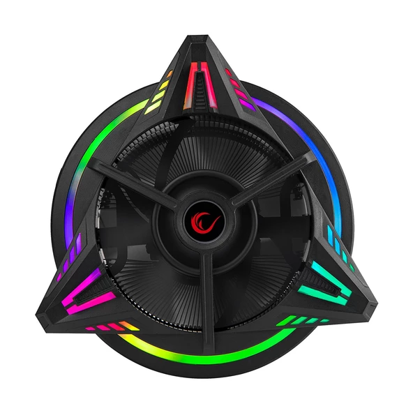 Rampage RM-C03 COOLBLADE Rainbow 43CFM 12cm Fan Intel LGA1700 Hava Soğutmalı