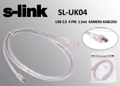 S-link SL-UK4 Usb 2.0 1,5M 4 Pin Kamera Kablo