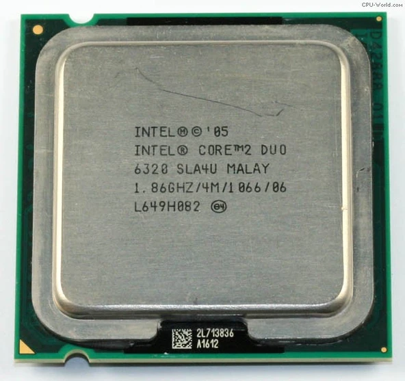 İNTEL Pentium E6320 1.86GHz 775P CPU Tray