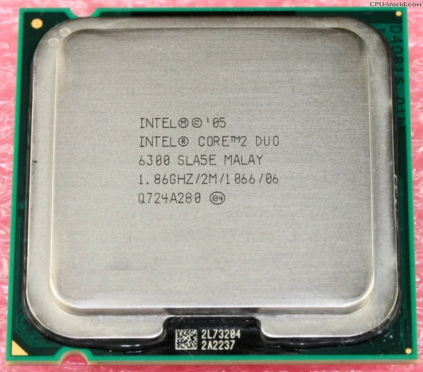 İNTEL Pentium E6300 2.80GHz 775P CPU Tray