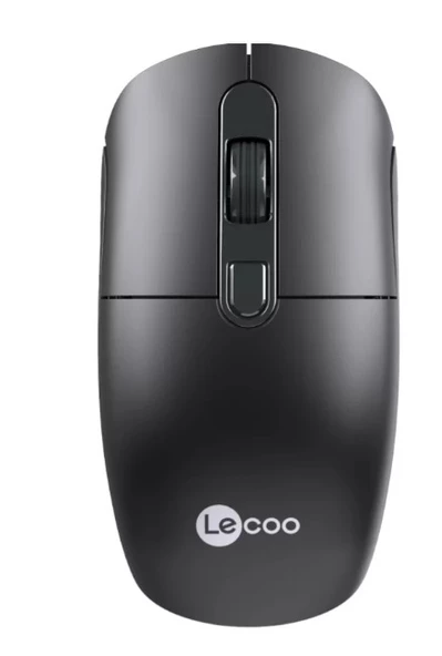 Lenovo Lecoo M2001 Nano Alıcılı Kablosuz 1600dpi siyah 4 Tuş Mouse