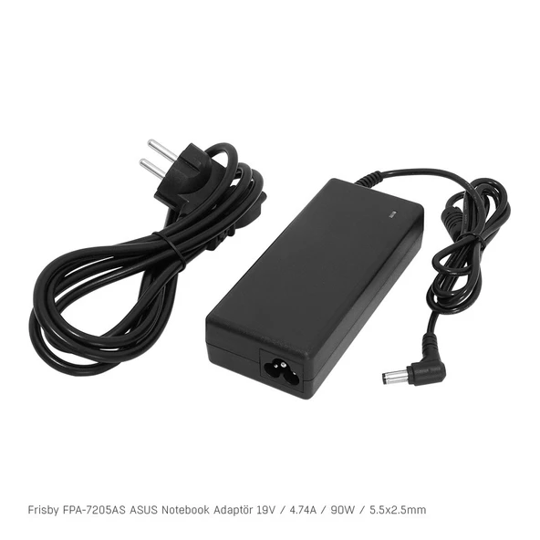 Frisby FPA-7205AS 19V 4.74A 5.5 x 2.5mm Notebook Adaptör (Asus)