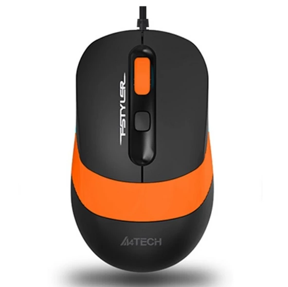 A4 Tech FM10 Usb Fstyler Turuncu Optik 1600 Dpı Mouse