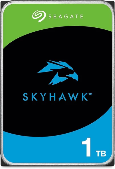 Seagate 1Tb Skyhawk 3,5" 256Mb 5400Rpm ST1000VX013 Harddisk (Resmi Distribitör Ürünü)