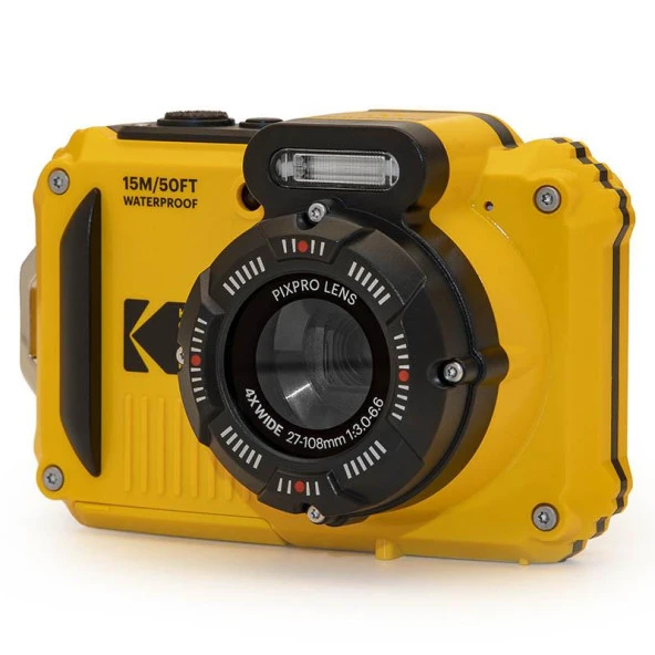 Kodak Pixpro WPZ2/4x Su Altı Fotoğraf Makinesi + 16GBSD + 2.LİTYUM PİL