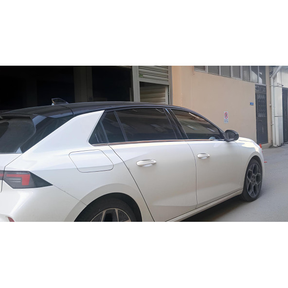 Opel Astra L Krom Cam Çıtası 6 Prç. 2022-2024