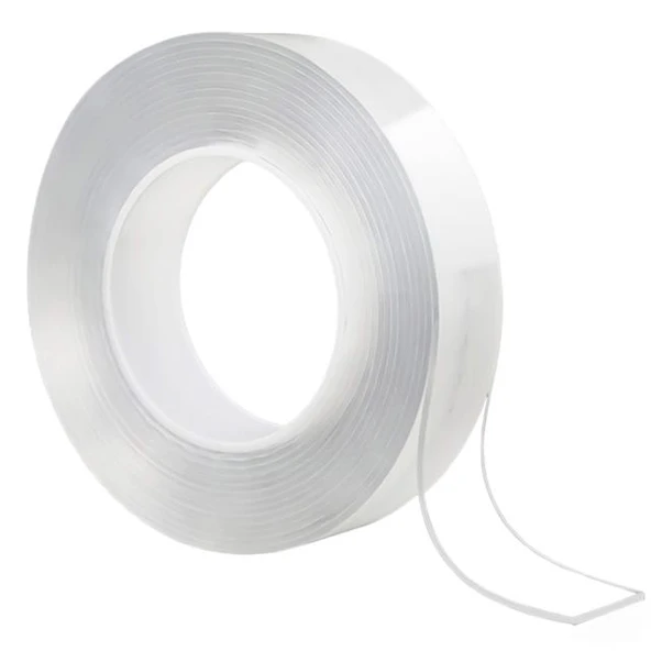 Sunup Nano Teknoloji Çift Taraflı Süper Yapıştırıcı Şeffaf Bant 3 Metre