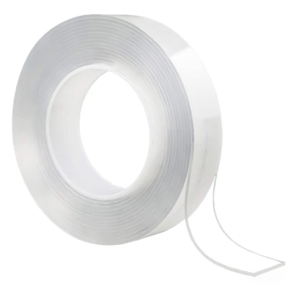 Sunup Nano Teknoloji Çift Taraflı Süper Yapıştırıcı Şeffaf Bant 3 Metre - 2