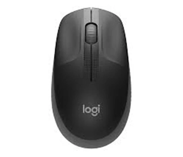Logitech 910-005906 M190 Kozak Gri Büyük Boy Kablosuz Mouse Optik 1000 Dpı Buton