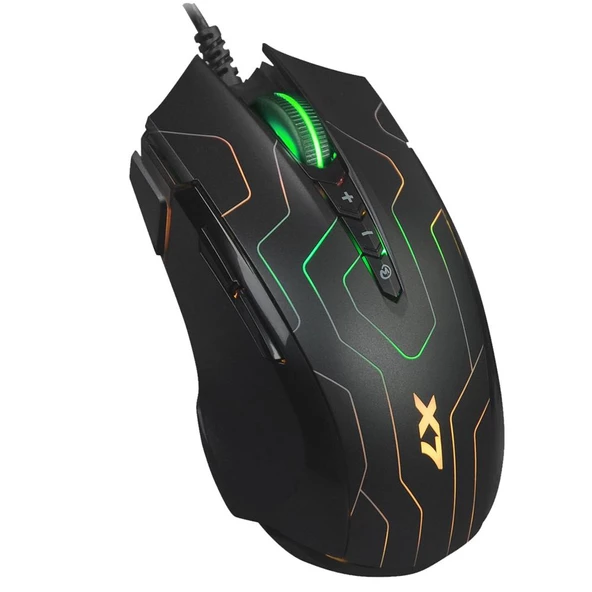 A4 Tech X89 Oscar X7 Neon Maze 2400Dpı Usb Makrolu Oyuncu Mouse - 1