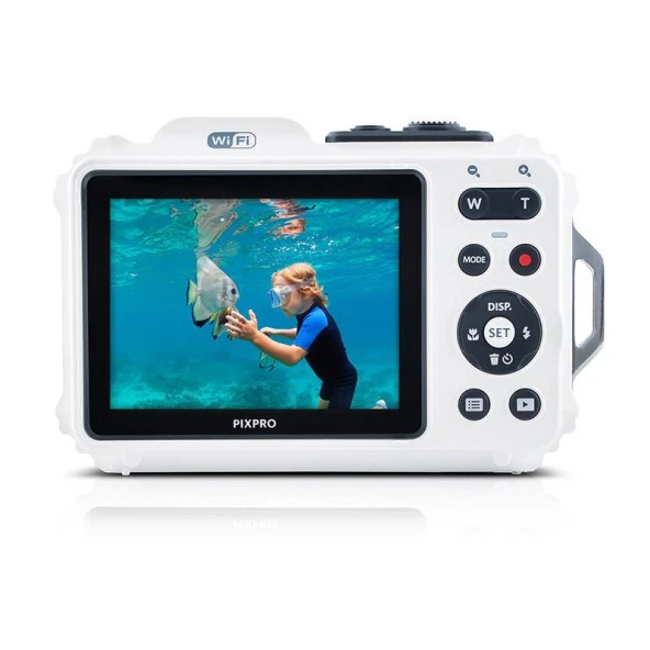 Kodak Pixpro WPZ2/4x Yakınlaştırma Su Altı Fotoğraf Makinesi-Beyaz - 3