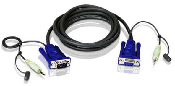 Aten 2L-2402A Vga-Audio Cable  (1,8 Metre)