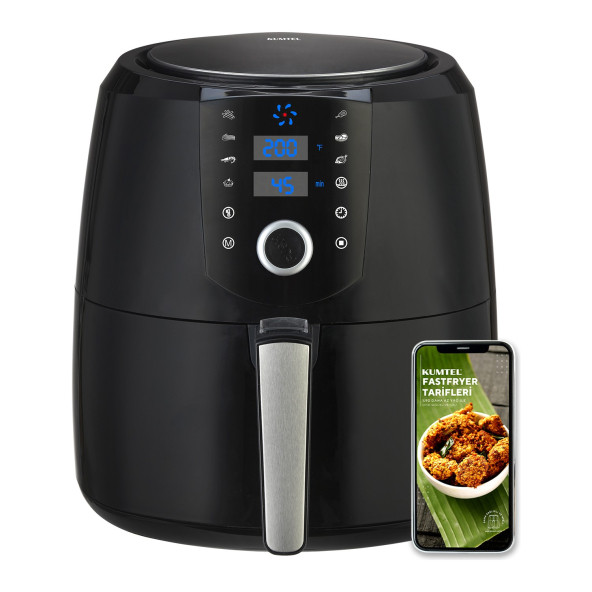 Kumtel Digital Fastfryer XXL HAF-06 Airfryer 8.5 lt Yağsız Fritöz