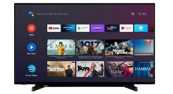 Toshiba 50UA2363DT 4K Ultra HD 50" 127 Ekran Uydu Alıcılı Android Smart LED TV