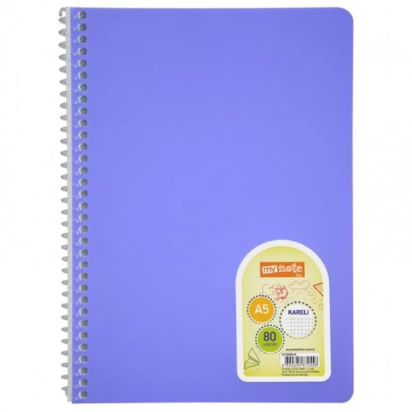 Mynote Flex Pastel Defter A5 80/4