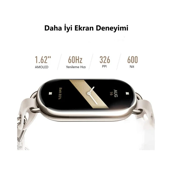 Xiaomi Mi Band 8 Akıllı Bileklik Siyah - 8