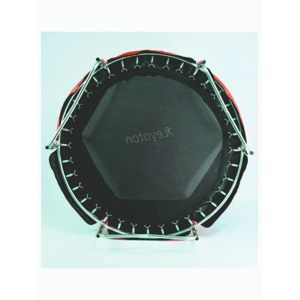 Trambolin Fileli Korumalı 152 Cm Kolay Kurulum Kırmızı - Resim 4