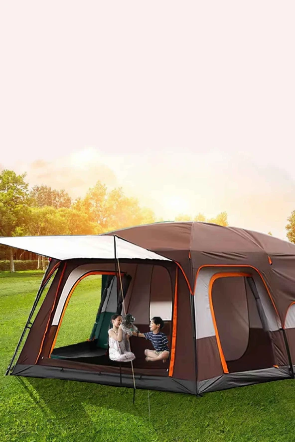 EFSANE KAMP - Medium Kamp Çadırı 1 Oda + 1 Salon - 10 Kişilik