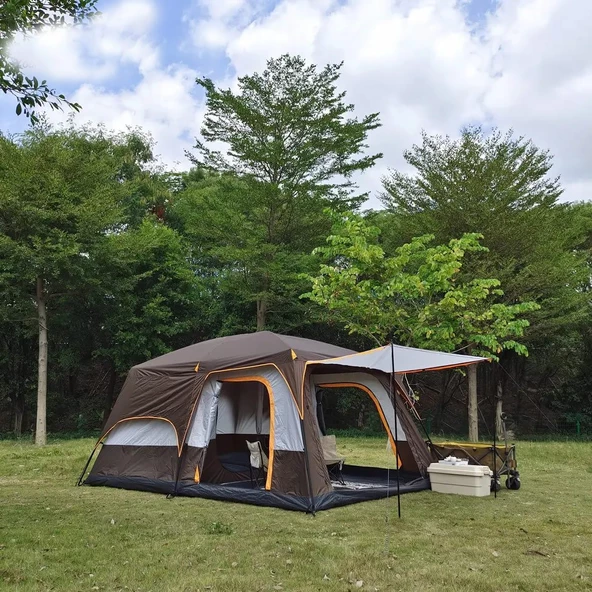 EFSANE KAMP - Medium Kamp Çadırı 1 Oda + 1 Salon - 10 Kişilik - 5