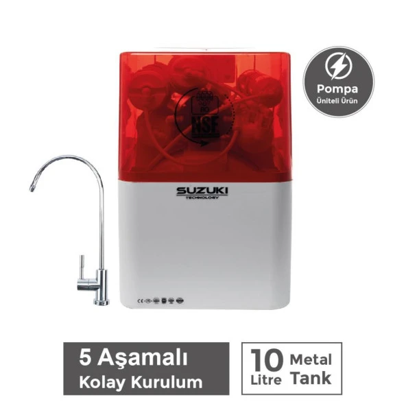 Suzukı Technology Pompalı Su Arıtma Cihazı - Beta Plus Model