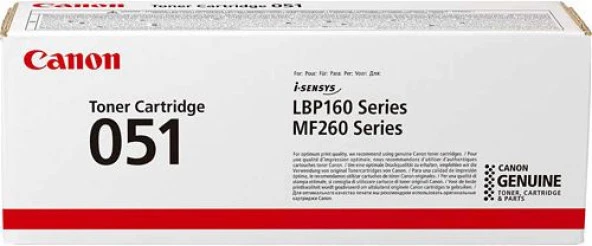 CANON CRG-051 BK Toner kartus 2168C002 2168C002