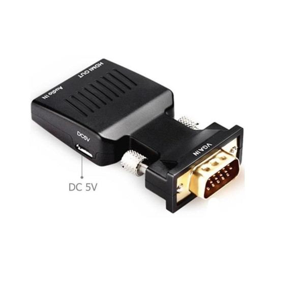 Vga To Hdmi Çevirici Dönüştürücü Laptop Tv Monitör Adaptör Kablosu + Hdmi Kablo 1.5 Metre - 3