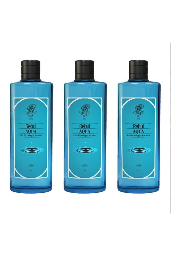 Rebul Kolonya Aqua 250 ml x 3 Adet