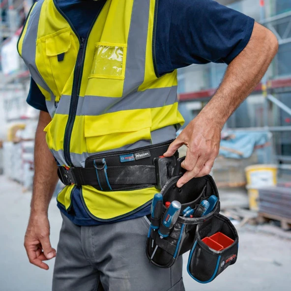 Bosch Profesyonel El Aleti Seti 6 Parça + Çanta ve Kemer Seti 1600A02H5C - 2