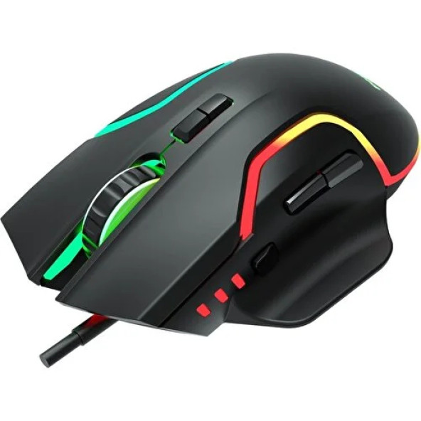 Philips Gaming Mouse 2400DPI Optik Kablolu Gaming Mouse Rgb Aydınlatma Efekti SPK9525