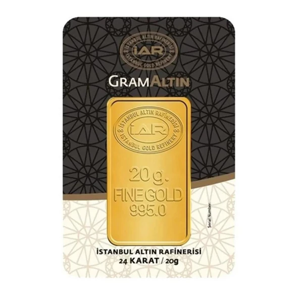20 Gram 24 Ayar Külçe Gram Altın Ziynet Gold - 4