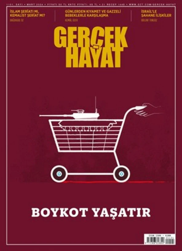 Gerçek Hayat 1101.Sayı Mart 2024 ürün görseli 1