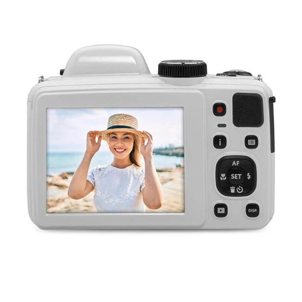 Kodak Astro Zoom AZ425/42x Yakınlaştırma Dijital Fotoğraf Makinesi-Beyaz - 4