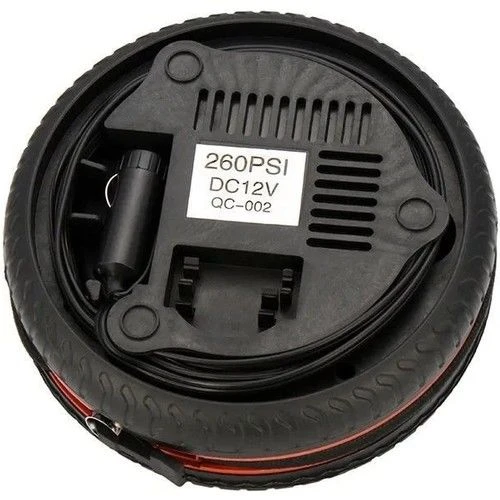 AEM Araç lastik hava kompresörü yuvarlak taşınabilir 12volt 260psi AEM19 1501 - 4