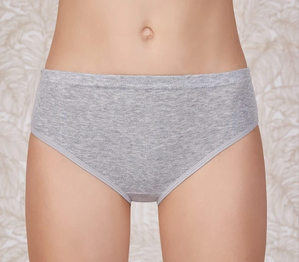 BERRAK 2086 KADIN BATO KÜLOT 12 ADET  XL SİYAH - Resim 2