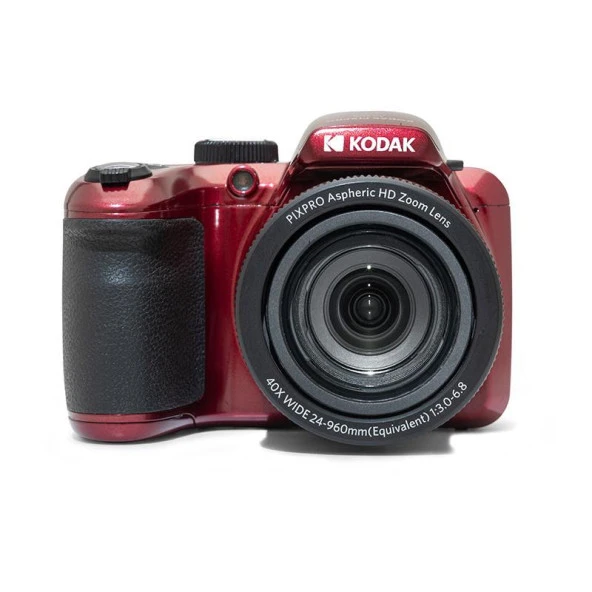 Kodak Astro Zoom AZ405/40x Yakınlaştırma Dijital Fotoğraf Makinesi-Kırmızı - Resim 2