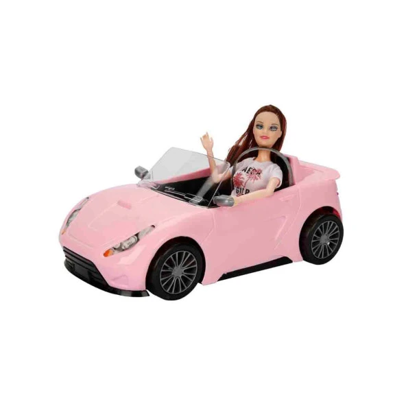 Oydaş Cindy My Cool Car Bebekli Araba (Karışık Renk 1 Adet)