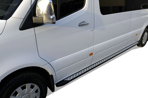 OMSA Mercedes Sprinter W907 Dot Line Yan Basamak Kayarlı Orta Şase 3 Parça 2018 ve Sonrası - 4